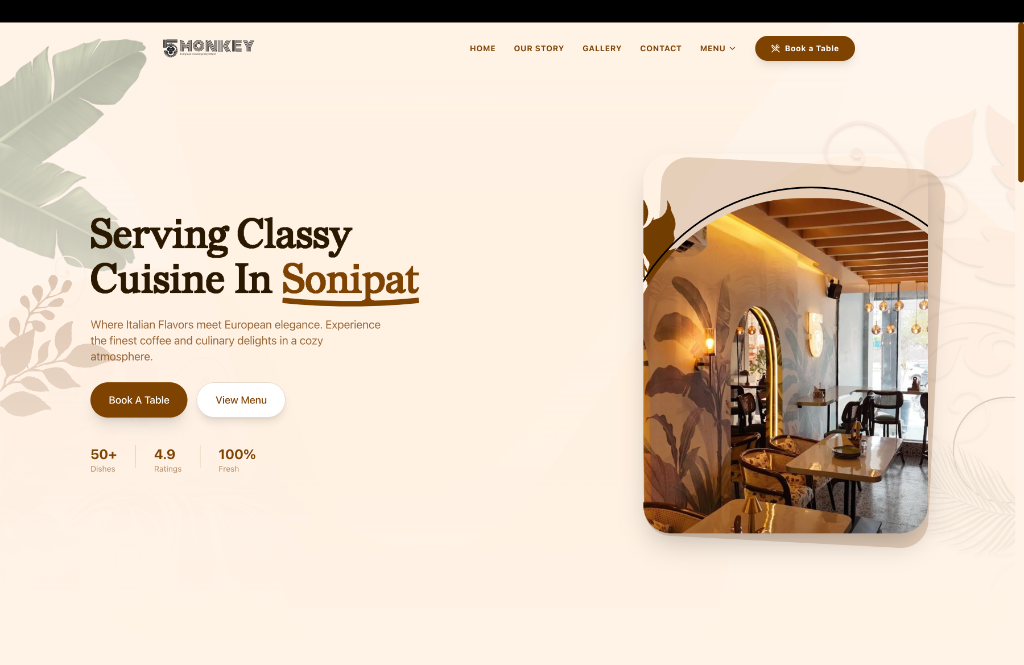 5Monkey — Cuisine in Sonipat