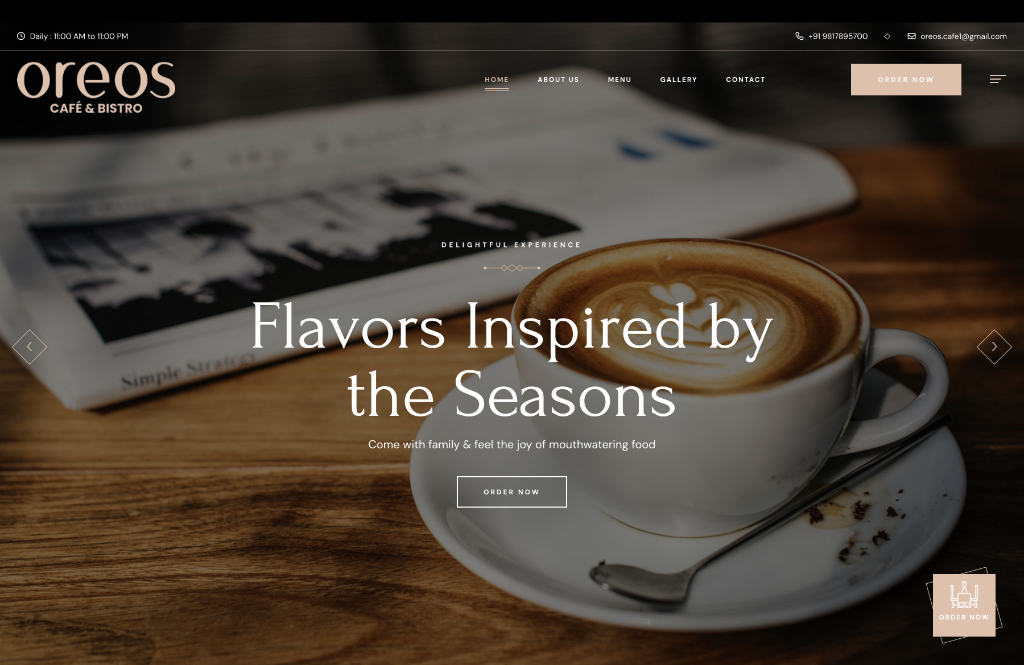 Oreos Café & Bistro
